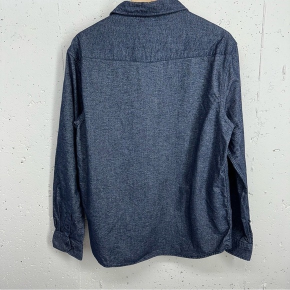 Coastal Clothing Men's XXL Navy Blue Cotton Button Down Shirt - Picture 5 of 11